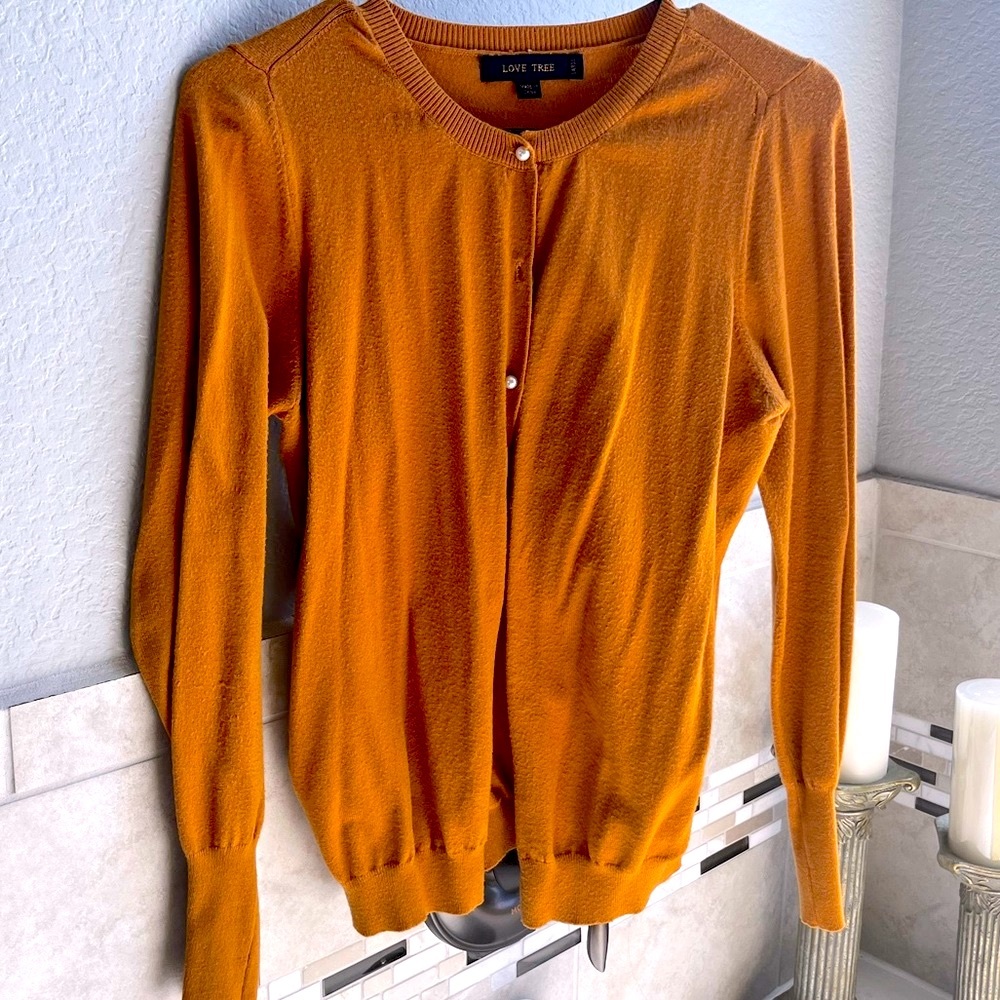 🌸2 for $20🌸 yellow cardigan
